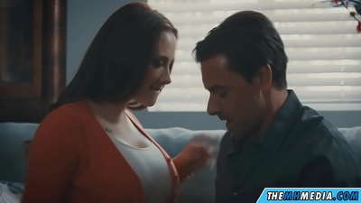 Romantiškas seksas su gera busty mama